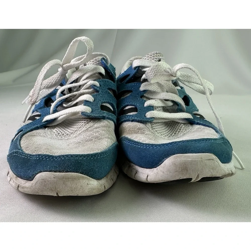 NIKE‎ Womens FREE RUN 2 Sneakers DV2221-100 White Blue US Size 7.5 EUC